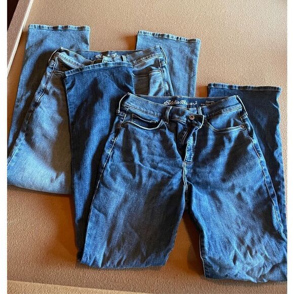 Eddie Bauer Jeans x2 - Size 8 - Picture 1 of 7